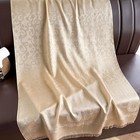 Champagne Jacquard Scarf Shawl Women s Long Wide Wrap Hijab Stole