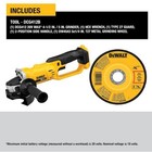Dewalt 20v Max 4-1 2 Inch Cordless Angle Grinder  Bare Tool Only  dcg412b 