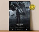 Megadeth Poster  Dystopia Poster  Album Poster Prints  Wall Decor Posters  Album