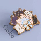 Love And Deepspace Badge Decoration Brooch Metal Q Edition Emblem Breastpin Mini