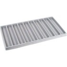 5 Gray 10 Compartment Bracelet Display Tray Inserts