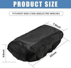 Badlands Winch Cover  Heavy Duty 600d Oxford Winch Cover 12000 Lb Waterproof  21
