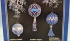 Vtg Merry Macrame Christmas Ornaments Sylvia Carroll 1979