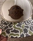 New Busch Light Camo Cream Embroidered Trucker Mesh Back Beer Cap Baseball
