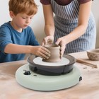 Mini Pottery Wheel Machine  Adjustable Speed Pottery Wheel Machine With Pottery 