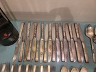 Vintage Oneida Community Morning Star Flatware Silver Plate 116 Pcs