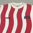 Vtg Adidas Shirt Mens Xl Usmnt World Cup 90s Usa Futbol Soccer Embroidered Tee