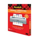 Scotch Tp5854100 5 Mil 8-1 2  X 11  Thermal Laminating Pouches  100 pack  New