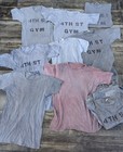 Lot Of 16 60s 70s Vintage Mens Gray Garage Gym T Shirts Boxing Thrashed Blank