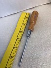 Vintage Stanley No  2701 -  1 Phillips Tip Screwdriver  Wood Handle Vintage  Usa