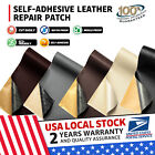 Self-adhesive Leather Repair Patch Tape For Car Seats Couch Sofa Chair Jacket Us