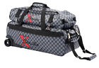 New Xstrike 3 Ball Tote Roller With Strap   Shoe Bag Plus Full Wide Side Pocket