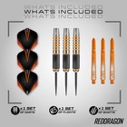 Amberjack 28g Tungsten Darts Set With Flights And Shafts - Red Dragon