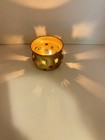 Vintage Brass Star Cutout Candle Holder Tealight Votive Boho Decor