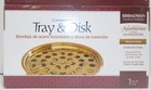 Remembranceware Brass Finish Communion Tray   Disk Holds 40 Cups  nib  l  k 