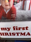 Sentiment Frame Little Holly    my First Christmas    Picture Frame