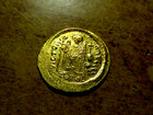 Byzantine Empire Justinian I  527-565  Ad High Grade Gold Av Solidus Coin F3