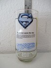 Superman Movie 1978 Vintage Promo Glass  saves The Day  Great Condition