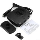 12v 150w Car Portable Ceramic Heating Cooling Dry Heater Fan Defroster Demister