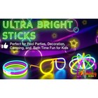  205 Pcs Glow Sticks Bulk Party Pack-glow Sticks With Connectors Blue 100 Pack