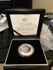 2019 Australia 1 Oz Silver  5 Domed Earth And Beyond  The Moon