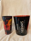 New Sinners Amc Metal Popcorn Tin Bucket  red    Cup  2025  Movie In Hand