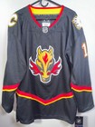 Jonathan Huberdeau  10 - Calgary Flames Alternate Black Hockey Jersey