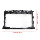 6 Pcs Set Radiator Core Support With Bracket For Honda Civic 2022 2023 2024 2025