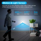 Led Motion Sensor Light Usb Rechargeable Pir Wall Cabinet Stair Night Light Lamp