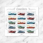2026 Usps Lowriders Pane Of 15 First Class Letter Postage Stamps 78 Cents
