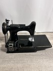 Vtg 1957 Singer 221 Featherweight Sewing Machine With Case   Accessories Working