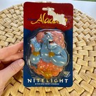 Disney Aladdin Genie Nite Light Vintage Kids Room Decor Nightlight Packaged 1990