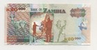 Zambia 20000 Kwacha 2003 Pick 47 a Unc Uncirculated Banknote