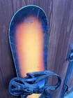 Vintage Burton Clash 154cm Snowboard With Burton Custom G Bindings