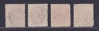 Denmark 1858-1863 4rs Royal Emblems 3 Ring Numeral Cancel Study Numbers 45 51