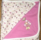 Vintage 2006 Nwt Gymboree Sweetheart Butterflies 100  Cotton Reversible Blanket