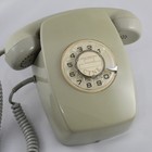 Vintage 1960s Retro Rotary Dial Telephone  Heraldo Citesa Malaga Ctne