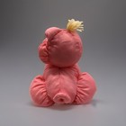 Vintage Pink Pig Puffalump Plush 1997 Fisher Price  1229 Barnyard Blue Ribbon  