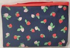 Kate Spade New York Strawberry Picnic Blanket Mat Packable Red Black Outdoor
