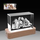Unique Birthday Wedding Anniversary Present  Personalised 3d Crystal Photo Gifts