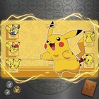 Pokemon Playmat   Pikachu Snorlax Mew Gengar Pokemon Tcg Mat   24  X 14  Inch
