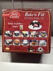 Betty Crocker Bake N Fill 4 Piece Set Domed Cake Pans Baking No Good Condition