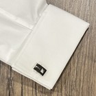 Gunmetal Silver Two Tone Cufflinks For Men Birthday Wedding Cufflink In Box