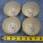 4 Powhatan Arrow Pocahontas N w Railway Railroad Paper Finger Bowl Cups Indian