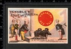  idol Worship  19th Century Tobacco Venables Red Tag Uncle Sam Trade Card J us