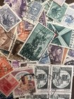 Lot Of 50 Vintage Italian Postage Stamps - Mixed Used Collection- No Duplicates 