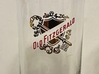 Two  2  Rare Vintage Old Fitzgerald Gold Trim Bourbon Whiskey Highball Glasses
