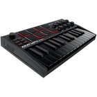 Akai Mpk Mini Mk3 25-key Compact Usb Keyboard   Pad Controller W Software Black