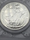 2012 United Kingdom Britannia 2 Pounds 1 Oz Silver Coin Proof Like