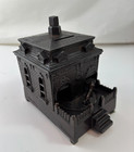 Vtg Ant Cast Iron Bank H l  Judd Mechanical Dog Turntable Works